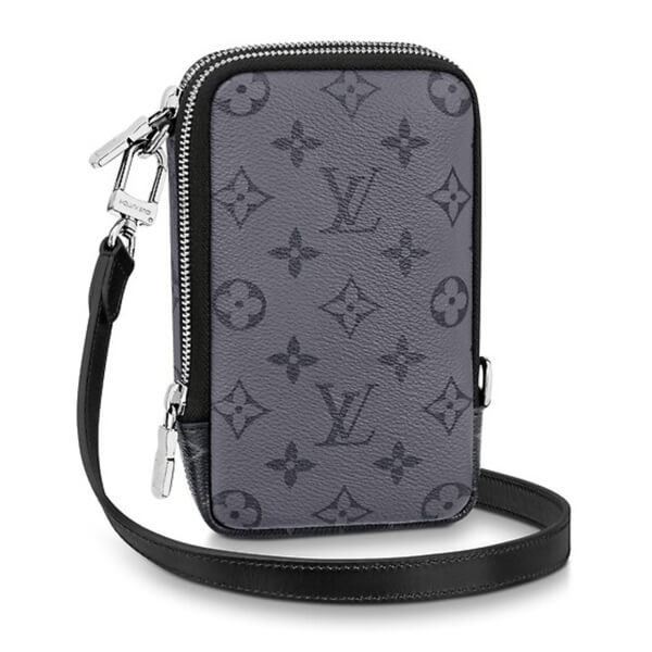 LV モノグラム・エクリプス リバース ダブル・フォン ウオレット M69534