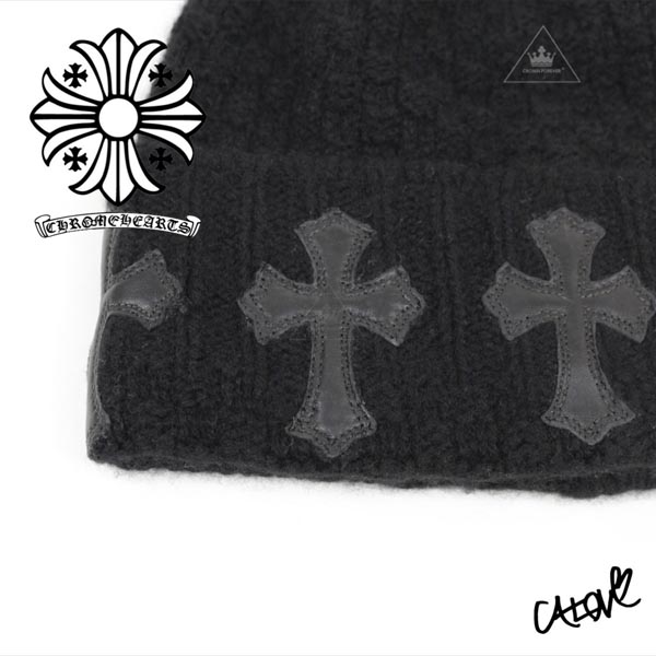 CHROME HEARTS 十クロムハーツ 偽物十【スペシャルCHクロス】ニット帽