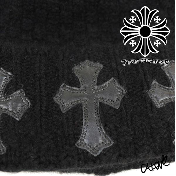 CHROME HEARTS 十クロムハーツ 偽物十【スペシャルCHクロス】ニット帽