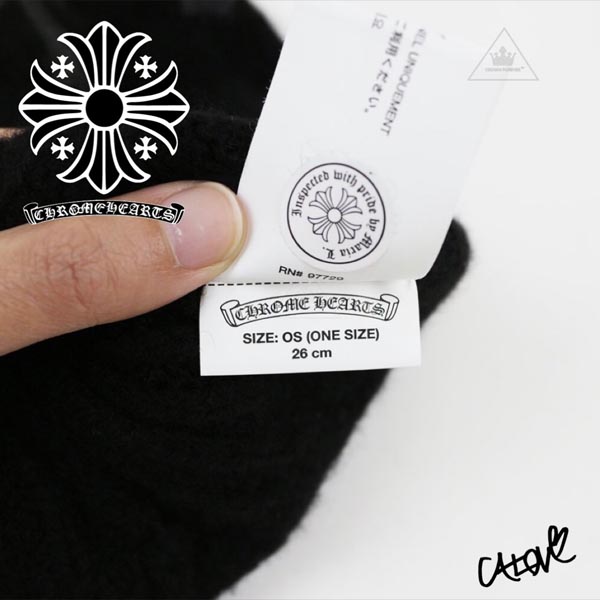 CHROME HEARTS 十クロムハーツ 偽物十【スペシャルCHクロス】ニット帽