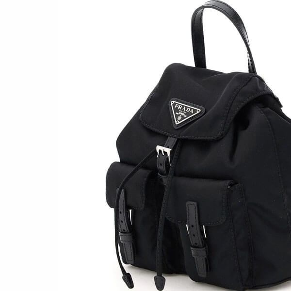 ★ PRADA ★Mini Chain-Strap Backpack 1BH029_V44_F0011_V_COM