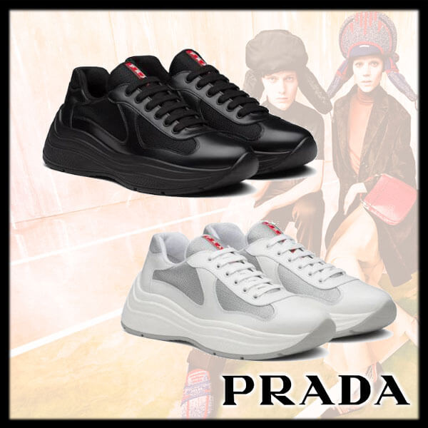 2020SS PRADA アメリカズカップ スニーカー 4E3494_6GW_F0002