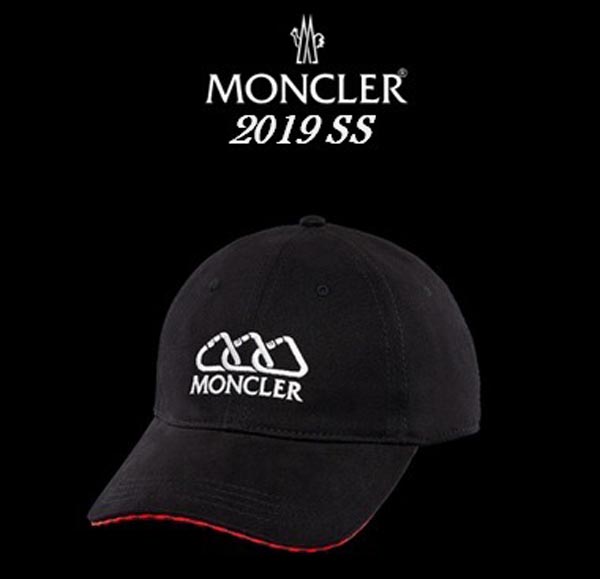 2019SS【MONCLER モンクレールスーパーコピー】ヘビロテ確実！刺繍ロゴ入りキャップ