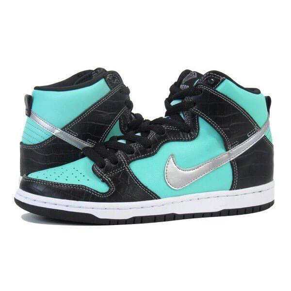 Diamond Supply Co x ナイキDunk SB High Premium Tiffany 2014