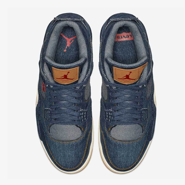 送関込 LEVI’S × ナイキAIR JORDAN 4 RETRO NRG LEVIS リーバイス 青/黑/白