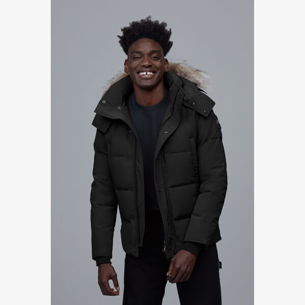 CANADA GOOSE 偽物 人気！ウィンダムパーカ◆ブラックレーベル 3色