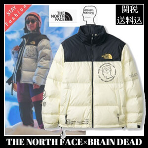 超入手困難 限定ｺﾗﾎﾞ激ﾚｱ!The North Face x Brain Dead ﾇﾌﾟｼﾀﾞｳﾝ