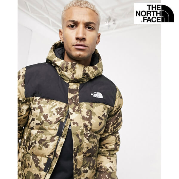 ★海外限定★The North Face Balham ダウンジャケット 迷彩