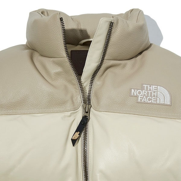 ★人気★THE NORTH FACE★LEATHER NUPTSE DOWN JACKE.T★NJ1DL56J、NJ1DL56K