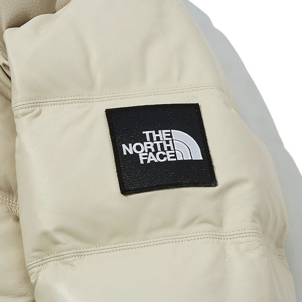 ★人気★THE NORTH FACE★LEATHER NUPTSE DOWN JACKE.T★NJ1DL56J、NJ1DL56K