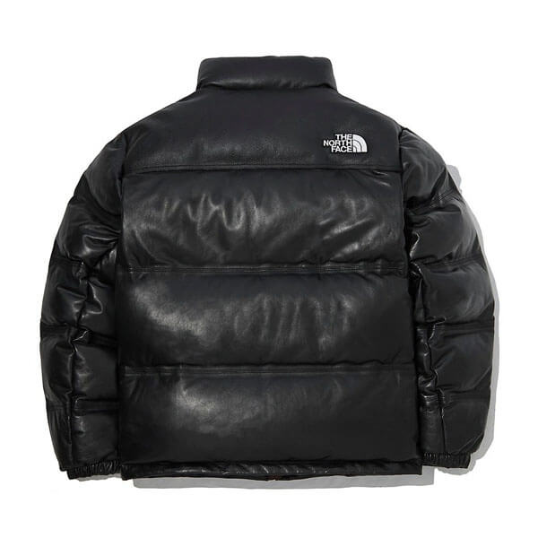 ★人気★THE NORTH FACE★LEATHER NUPTSE DOWN JACKE.T★NJ1DL56J、NJ1DL56K