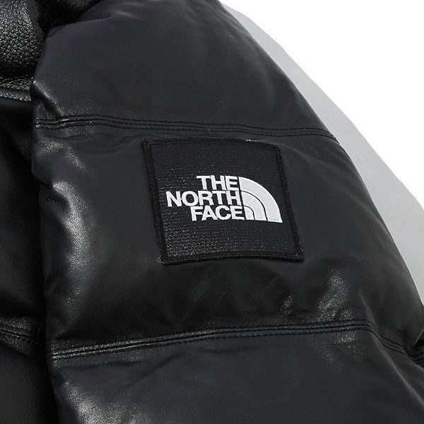 ★人気★THE NORTH FACE★LEATHER NUPTSE DOWN JACKE.T★NJ1DL56J、NJ1DL56K