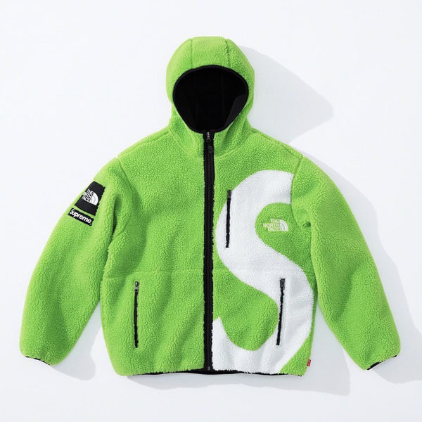 ノースフェイス フリース 偽物-FW20 シュプリーム The North Face S Logo Hooded Fleece Jacket