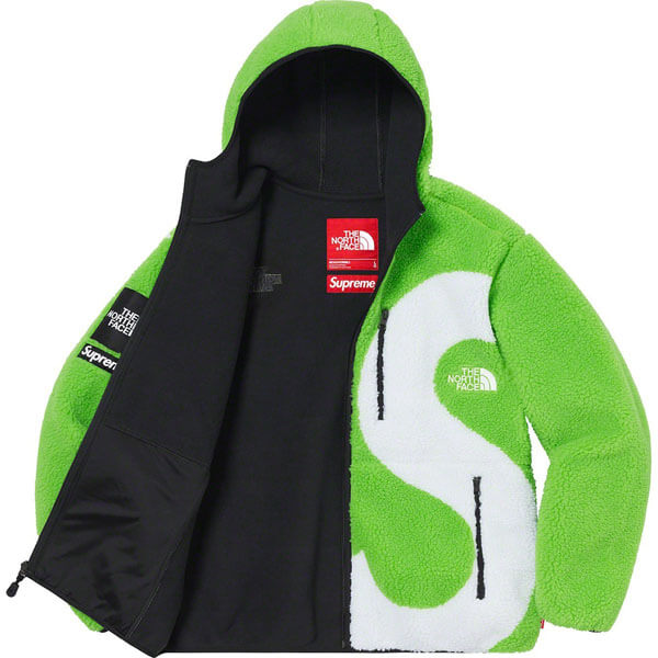 ノースフェイス フリース 偽物-FW20 シュプリーム The North Face S Logo Hooded Fleece Jacket