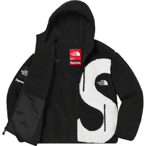 ノースフェイス フリース 偽物-FW20 シュプリーム The North Face S Logo Hooded Fleece Jacket