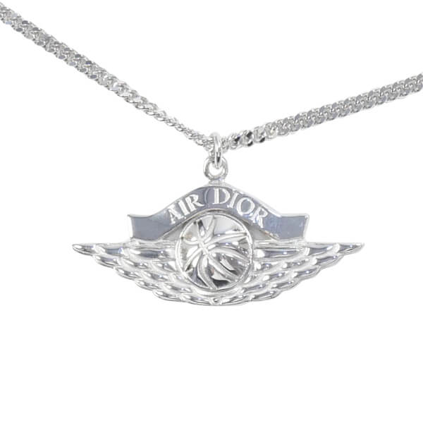 ナイキ ディオール ネックレス ディオール Jordan Air ディオール Wings Pendant Necklace "Silver"