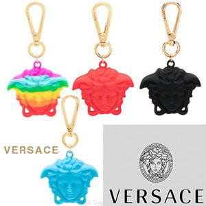 ☆Versace☆メドゥーサチャームキーホルダー キーリング