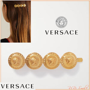 VERSACE メデューサ ロゴ Tribute ヘアピン