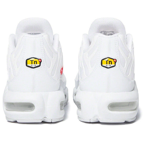 ナイキ Air Max Plus  シュプリーム 偽物 シュプリーム ナイキ エアマックス プラス Box Logo WHITE