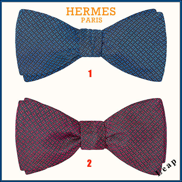 エルメス ネクタイ 偽物【エルメス】H Flyer bow tie エルメス ボウタイ 蝶ネクタイ☆H849265T