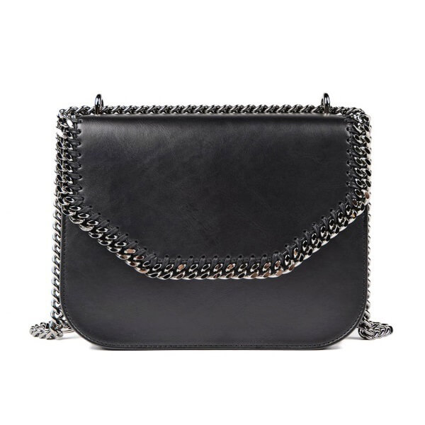 【ステラマッカートニー】Falabella Box Crossbody ブラック