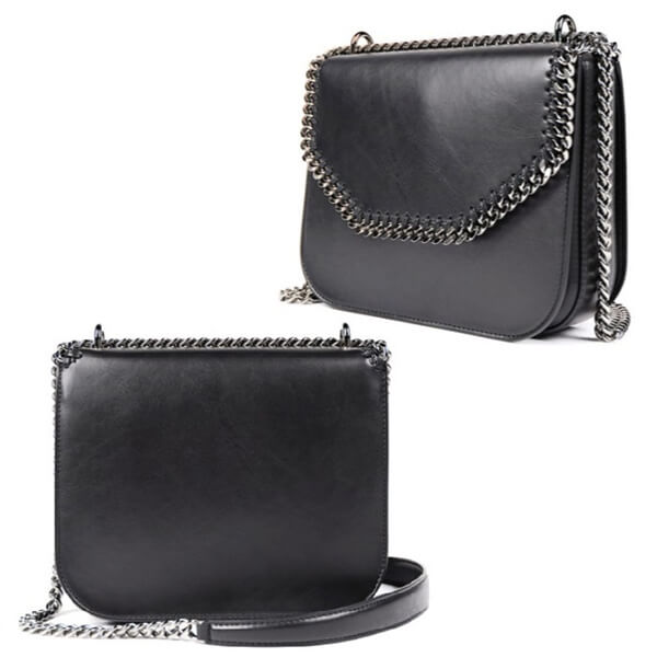 【ステラマッカートニー】Falabella Box Crossbody ブラック