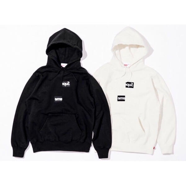 シュプリーム パーカー コピー シュプリームボックスロゴパーカー Comme des Garcons SHIRT Box Logo Hooded