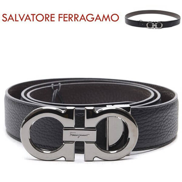 フェラガモ Salvatore Ferragamo Double sided belt