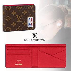 LV x NBA 限定コラボルイヴィトン新作M80105ウォレット