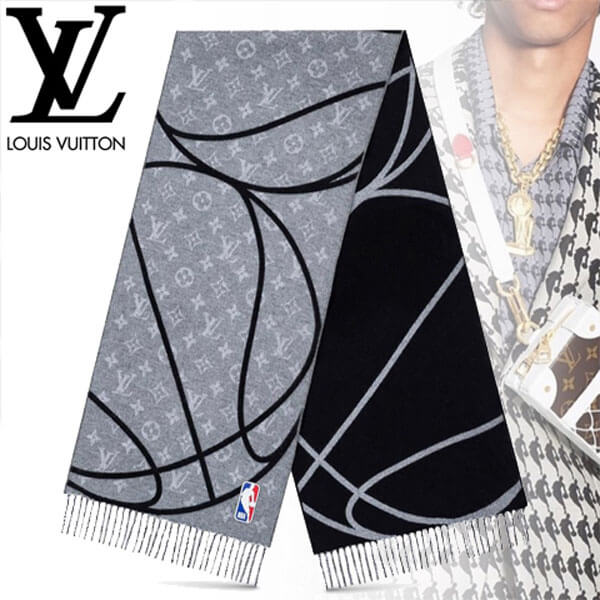 ルイヴィトン☆LV x NBA コレクション コートスカーフ MP2883