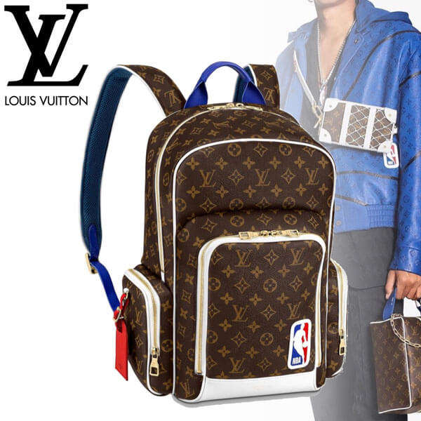 ルイヴィトン☆LV x NBA コレクション バックパック偽物 M45581