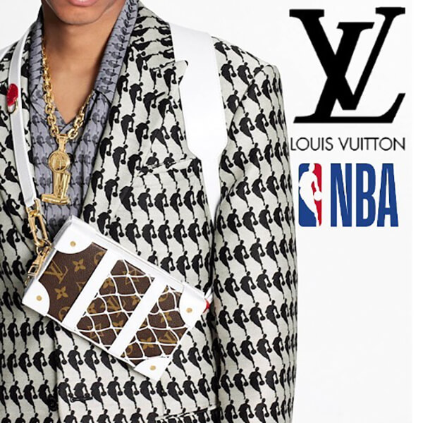 【ルイヴィトン】LV×NBAコラボ！モノグラム フォンボックス M80101