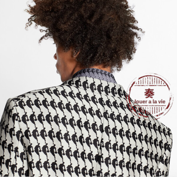 ルイヴィトン x NBA★PATCH SUIT JACKET スーツジャケット 偽物 アウター 長袖 ★2色 1A8I58