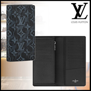 LV ポルトフォイユ・ブラザ NM 長財布☆モノグラム Pastel Noir M80019