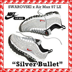 ★【ナイキ】超激レア Air Max 97 LX Swarovski Silver Bullet 927508-002