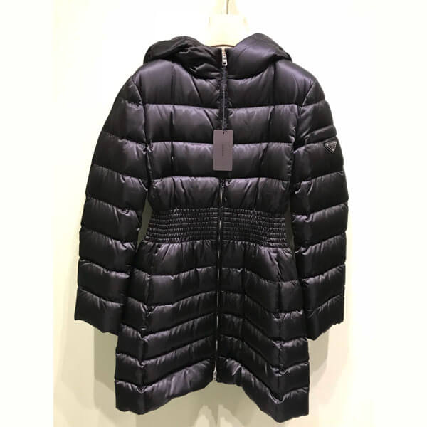 PRADA☆やっぱり欲しいなプラダロングダウンコート☆ブラック 29B364