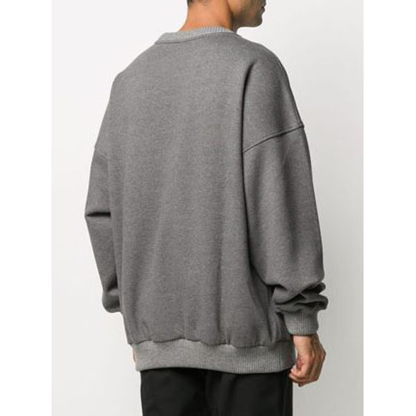 FEAR OF GOD x ZEGNA | GREY OVERSIZED SWEATSHIRT トレーナー 偽物 スウェット