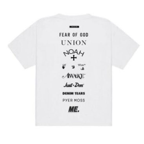 名だたるブランドコラボ 超激レア！FEAR OF GOD GF Tシャツ 偽物