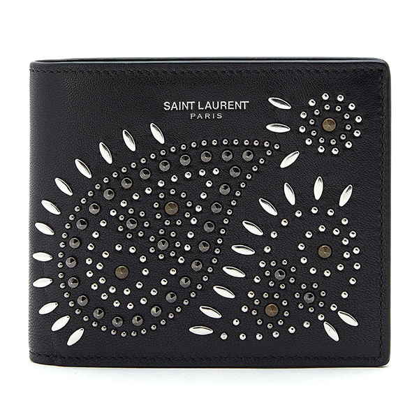 【関税負担】 サンローラン STUDS WALLET