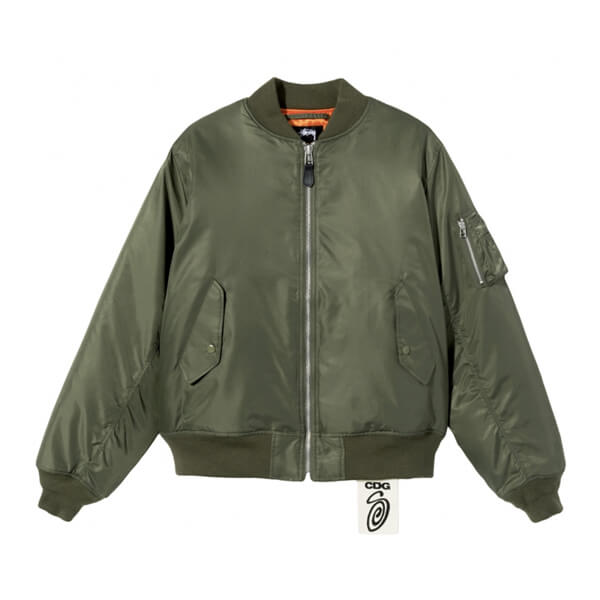 ★限定品★コムデギャルソン x STUSSY MA-1BOMBER JACKET