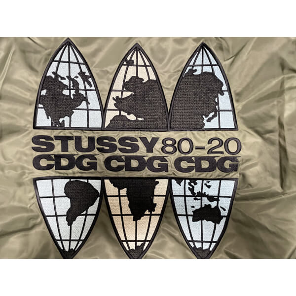 ★限定品★コムデギャルソン x STUSSY MA-1BOMBER JACKET