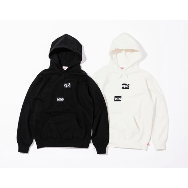 シュプリーム× コムデギャルソン - BOX LOGO シュプリーム ボックスロゴ パーカー