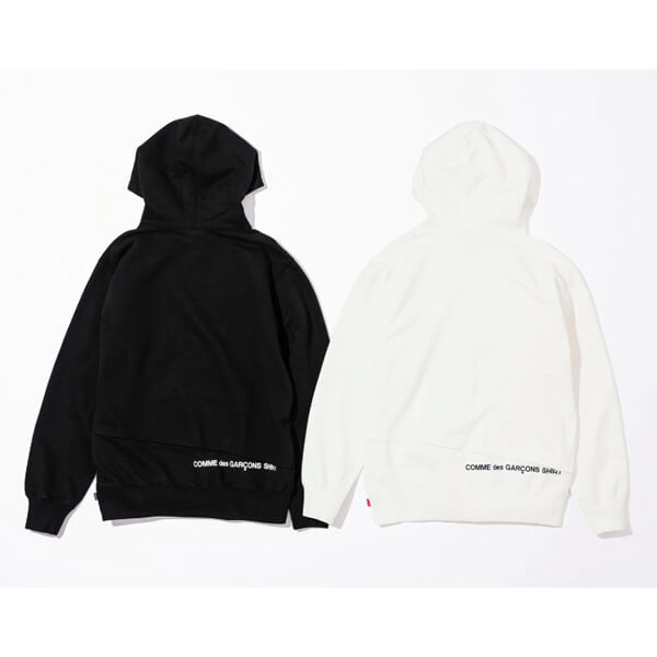 シュプリーム× コムデギャルソン - BOX LOGO シュプリーム ボックスロゴ パーカー