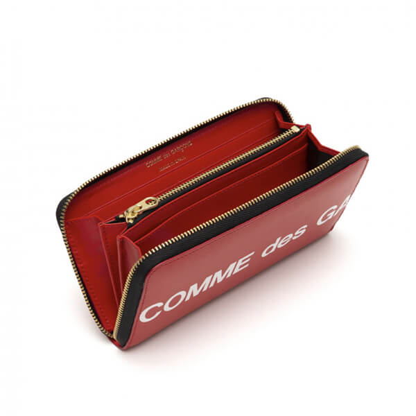 COMME des GARCONS Wallet Huge Logo コムデギャルソン 長財布