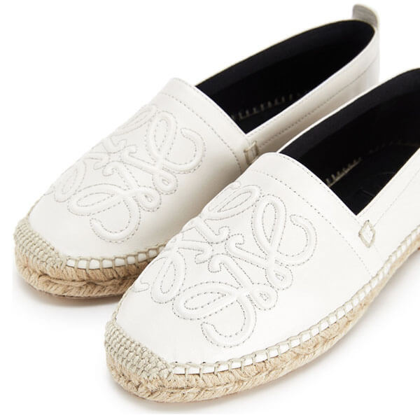 20/21★ロエベ★ロエベ Anagram Espadrille フラットシューズ453.10.346