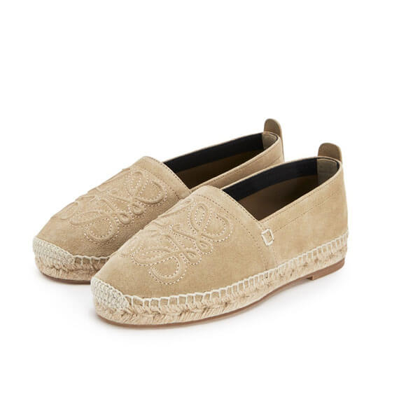 20/21★ロエベ★ロエベ Anagram Espadrille フラットシューズ453.10.346