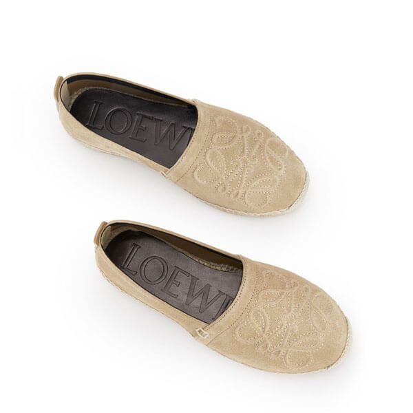 20/21★ロエベ★ロエベ Anagram Espadrille フラットシューズ453.10.346