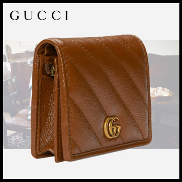 グッチ☆グッチ 財布 偽物☆GG Marmont card case wallet466492 0OLFT 2535