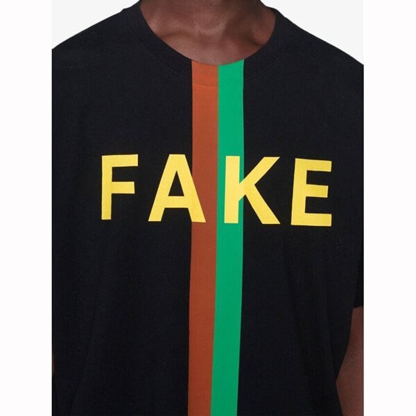 グッチ Tシャツ コピー グッチ FAKE NOT フェイクノット クルーネック