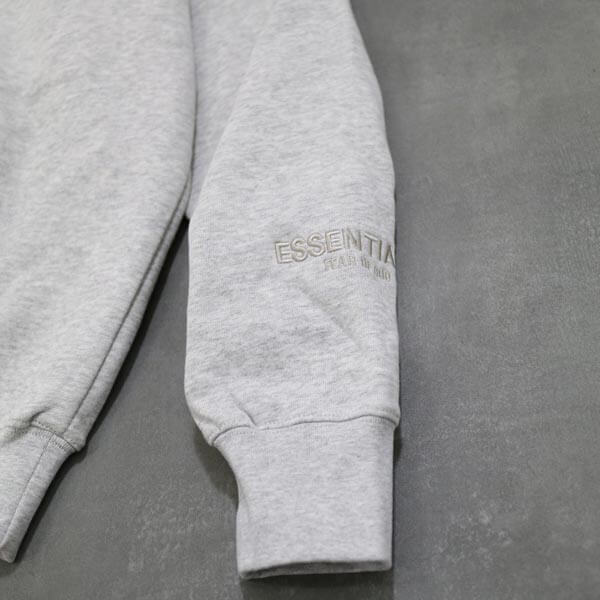 限定！エッセンシャルズ ロサンゼルス 偽物 パーカー LAFear of God Essentials Pullover Hoodie リフレクターロゴ